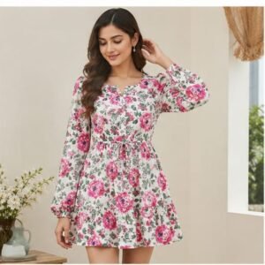 Fuchsia Meadow Maxi Dress