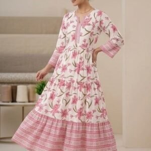 Magenta Rosalie Maxi Dress